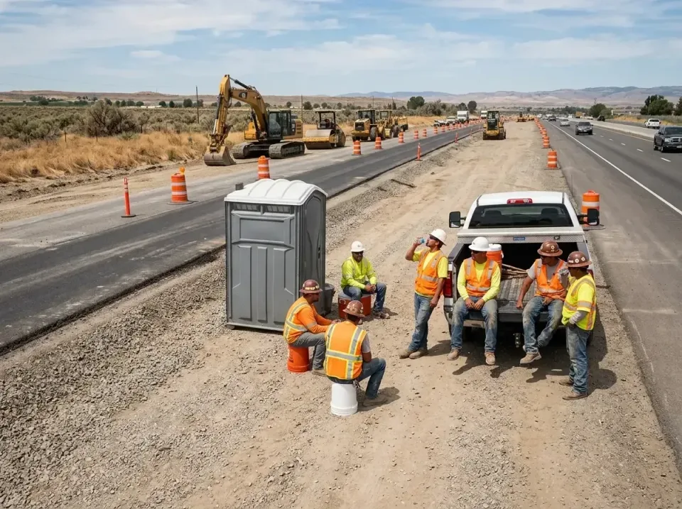 highway-road-construction-crew-007 — frequently asked questions, Porta Potty and Restroom Rentals in Burlington, KY